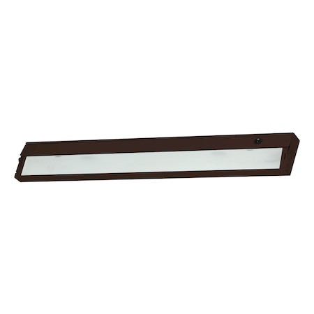 ZeeLite 4-Light Under-cabinet Light In Bronze With Diffused Glass